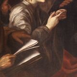 Great 17th century Italian painting, Christ among the Doctors in the Temple