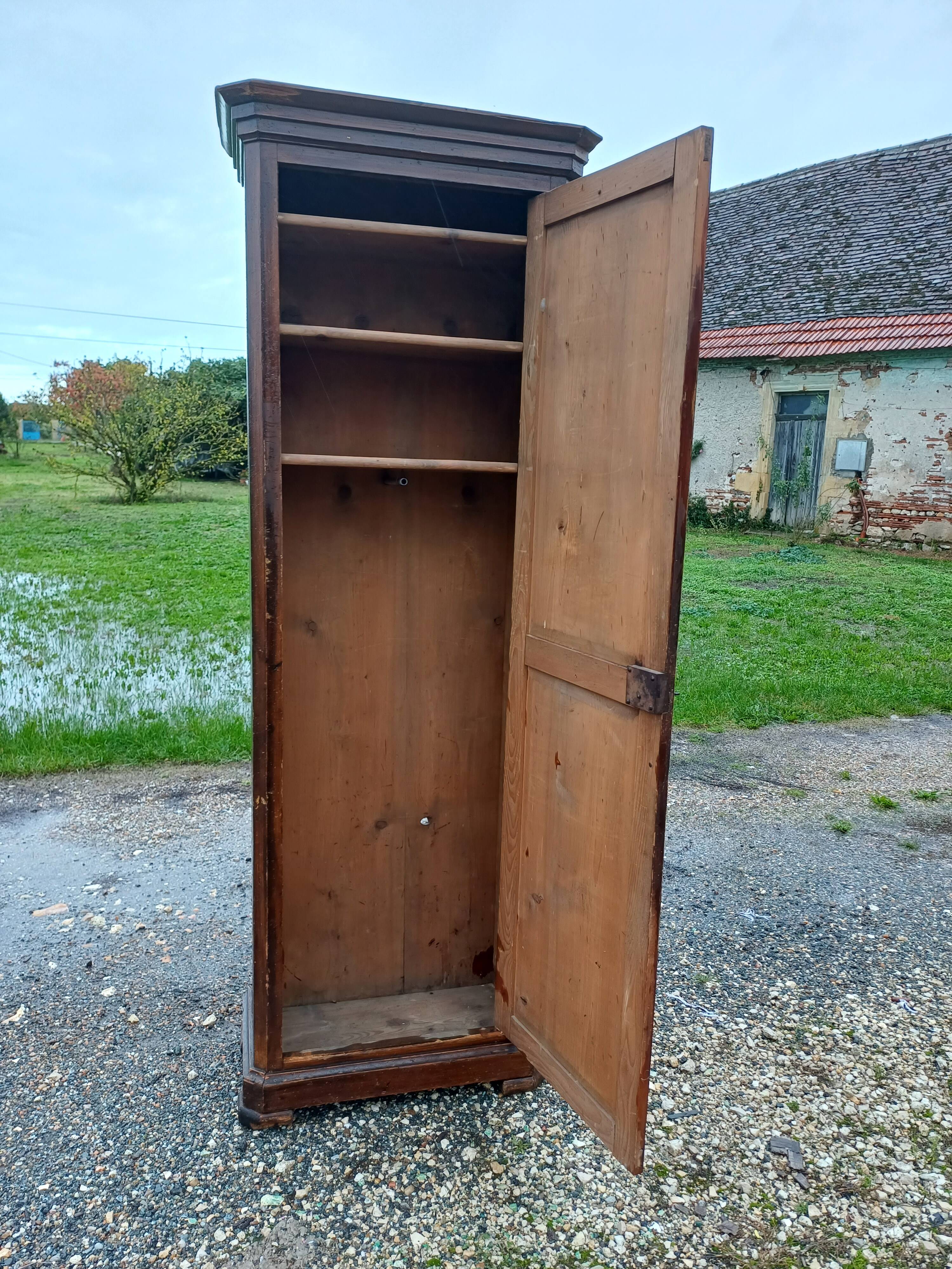 Pine wardrobe