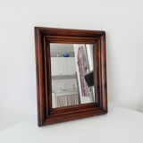 Antique wooden mirror