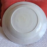 Large old ceramic and rose dish