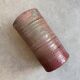 Vintage handmade cylindrical ceramic vase