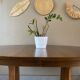 Vintage oval Baumann table