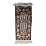 Tapis vintage en soie fait main Sivas 30cm x 66cm - 1C1011
