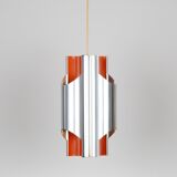Lampe suspendue vintage danoise Pantre par Bent Karlby, Lyfa, années 1970