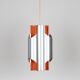 Vintage Danish pendant lamp Pantre by Bent Karlby, Lyfa, 1970s.