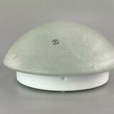 70s Peill & Putzler Plafoniere ceiling lamp glass space design lamp 70s