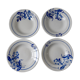 Lot de 4 assiettes creuses Digoin Sarreguemines années 30