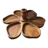 Set of vintage walnut ramekins