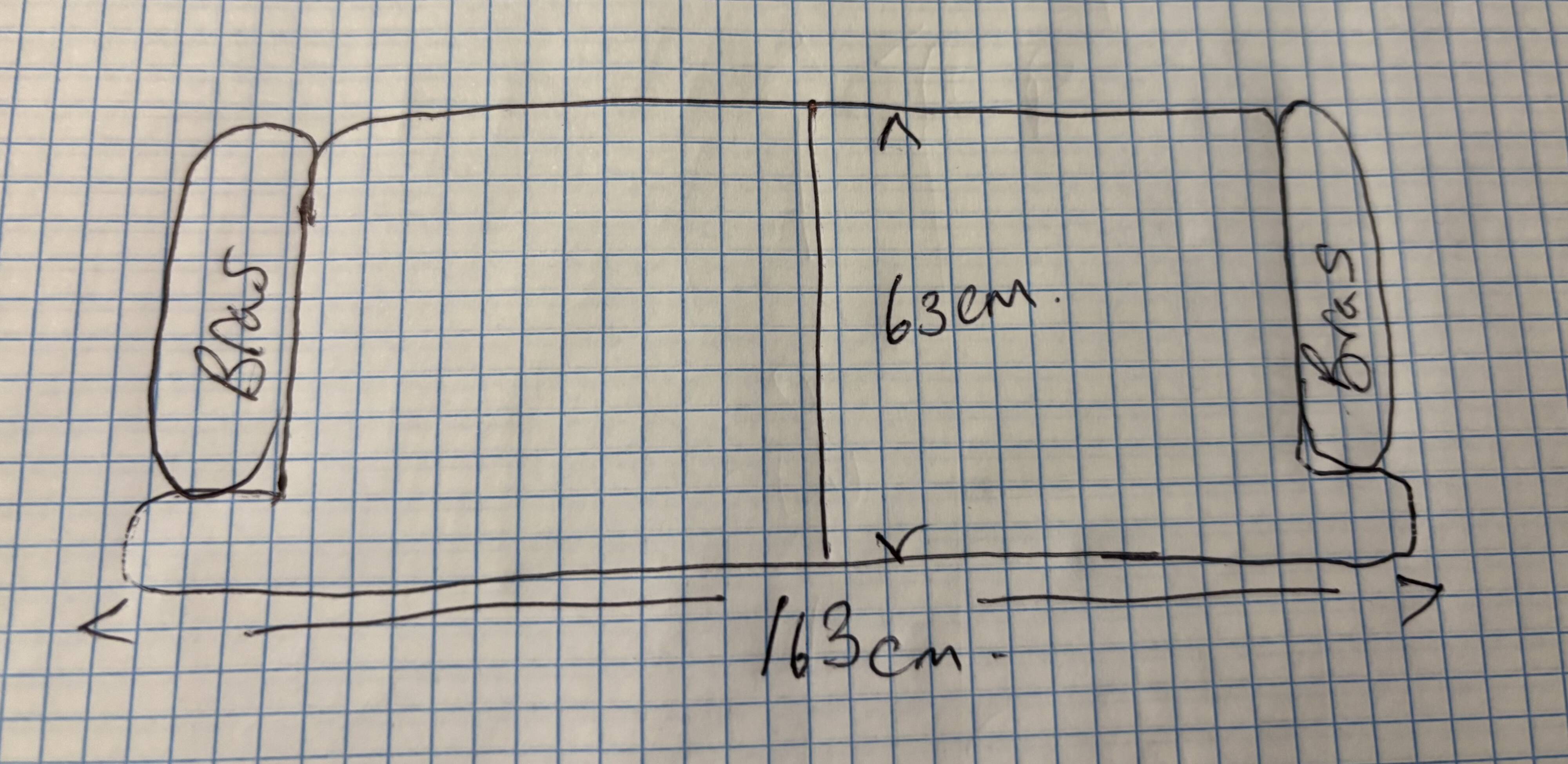 Classic vintage tufted canapé (2 seats)