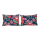 Set of 2 vintage Turkish cushion covers 56x41 cm