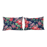 Set of 2 vintage Turkish cushion covers 56x41 cm