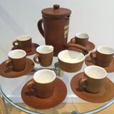 Ceramic coffee set antonio lampecco
