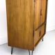 Danish Teak Hi-Fi Sideboard with Tambour Doors from Dyrlund, 1970s