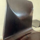 Pair of Pagholz-Germany industrial chairs from the 50s-60s