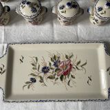 Service old cream jars