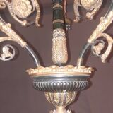 Restoration bronze chandelier