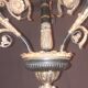 Restoration bronze chandelier