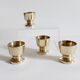 Brass egg cups