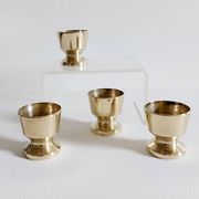 Coquetiers en laiton