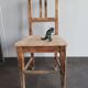 Set of 5 vintage wooden chairs