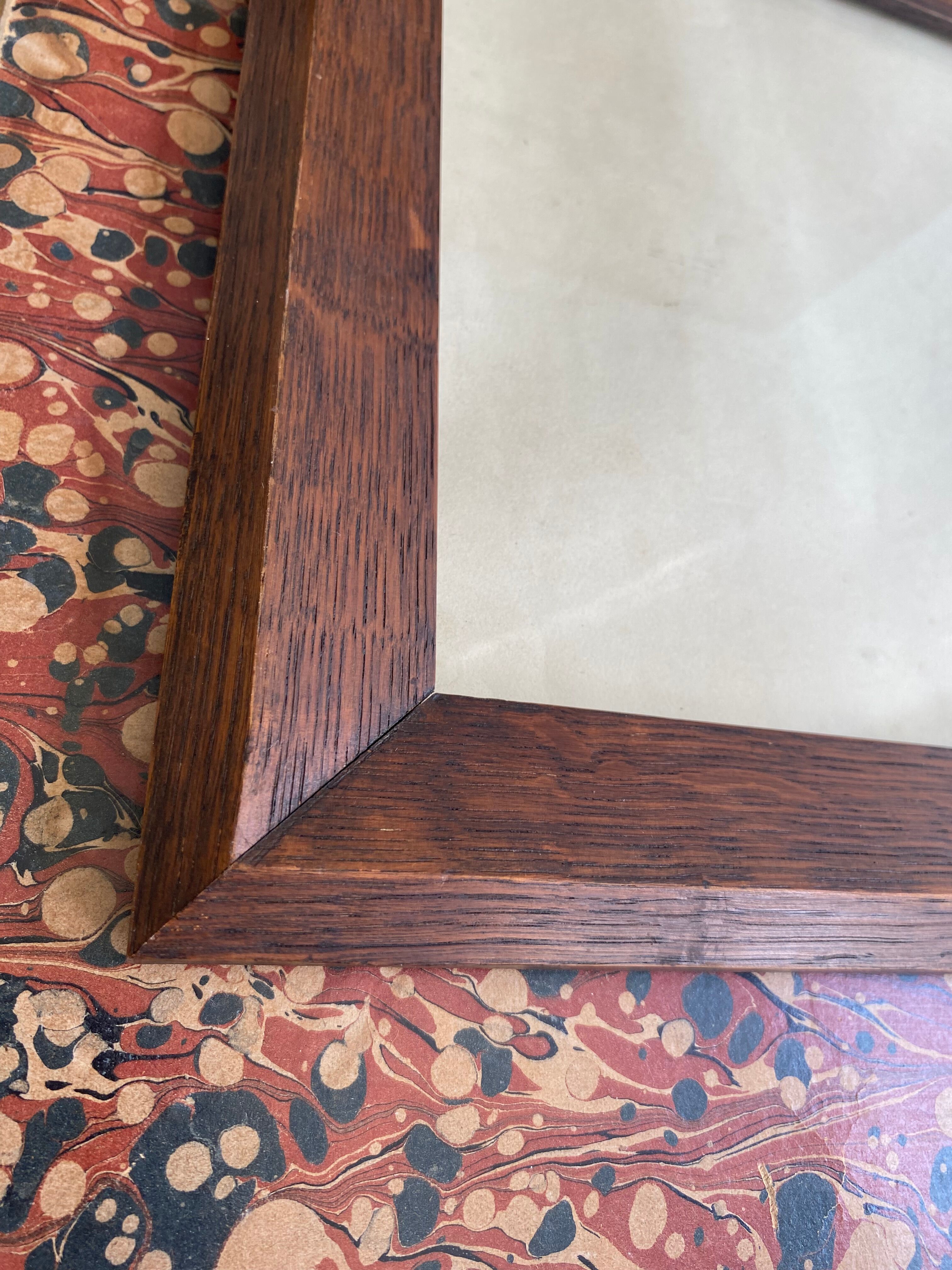 Frame 1900 wood, glazed