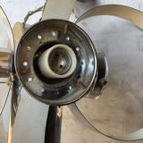 Space Age chrome hanging lamp 1970