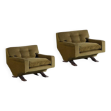 Set of Italian Armchairs by Franz Sartori for Flexform, 1965