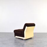 Canapé modulaire allemand du milieu du XXe siècle, années 1970.