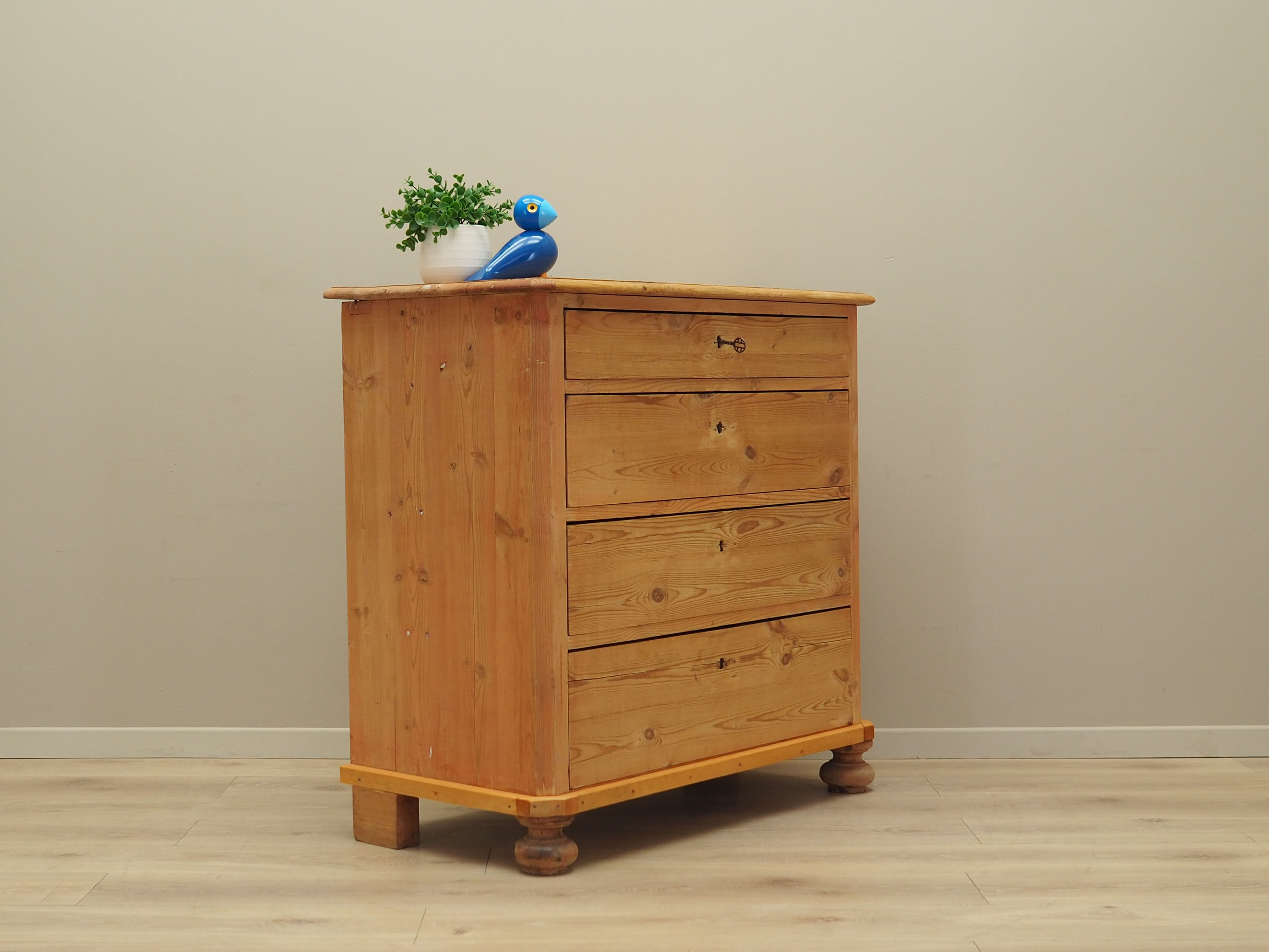 Pine chest of drawers, Danish design, 1950s, production: Denmark