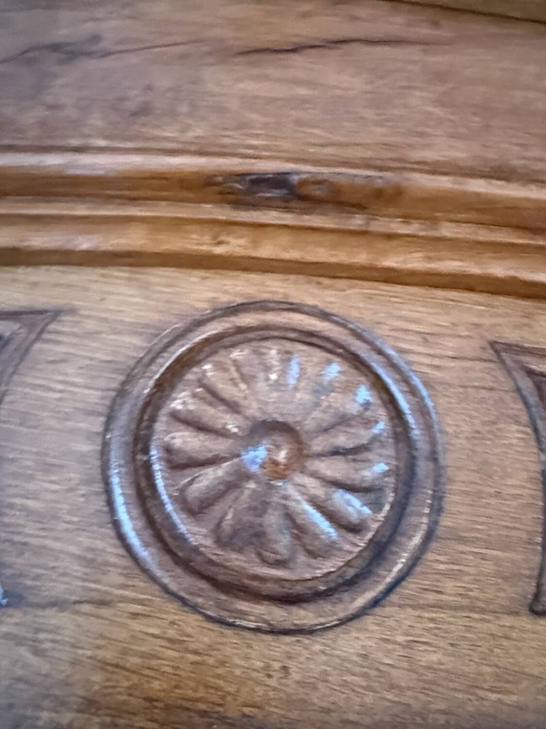 18th century Louis XV oak bridal wardrobe