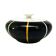 Sugar bowl, Art Deco, porcelain, Volksstedt, Germany, 1960s