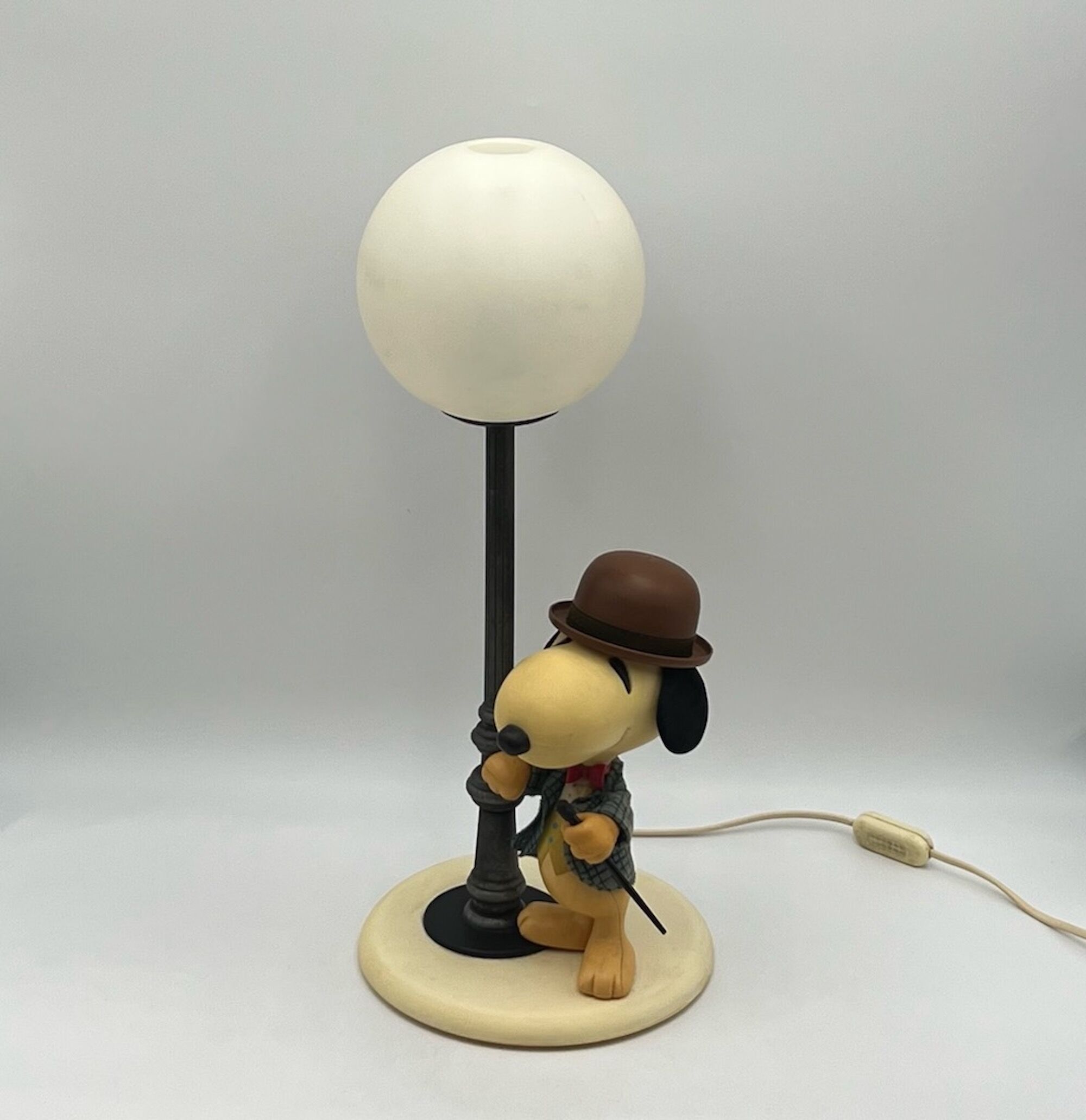 Snoopy dog bedside lamp by Nuova Linea Zero, 80s