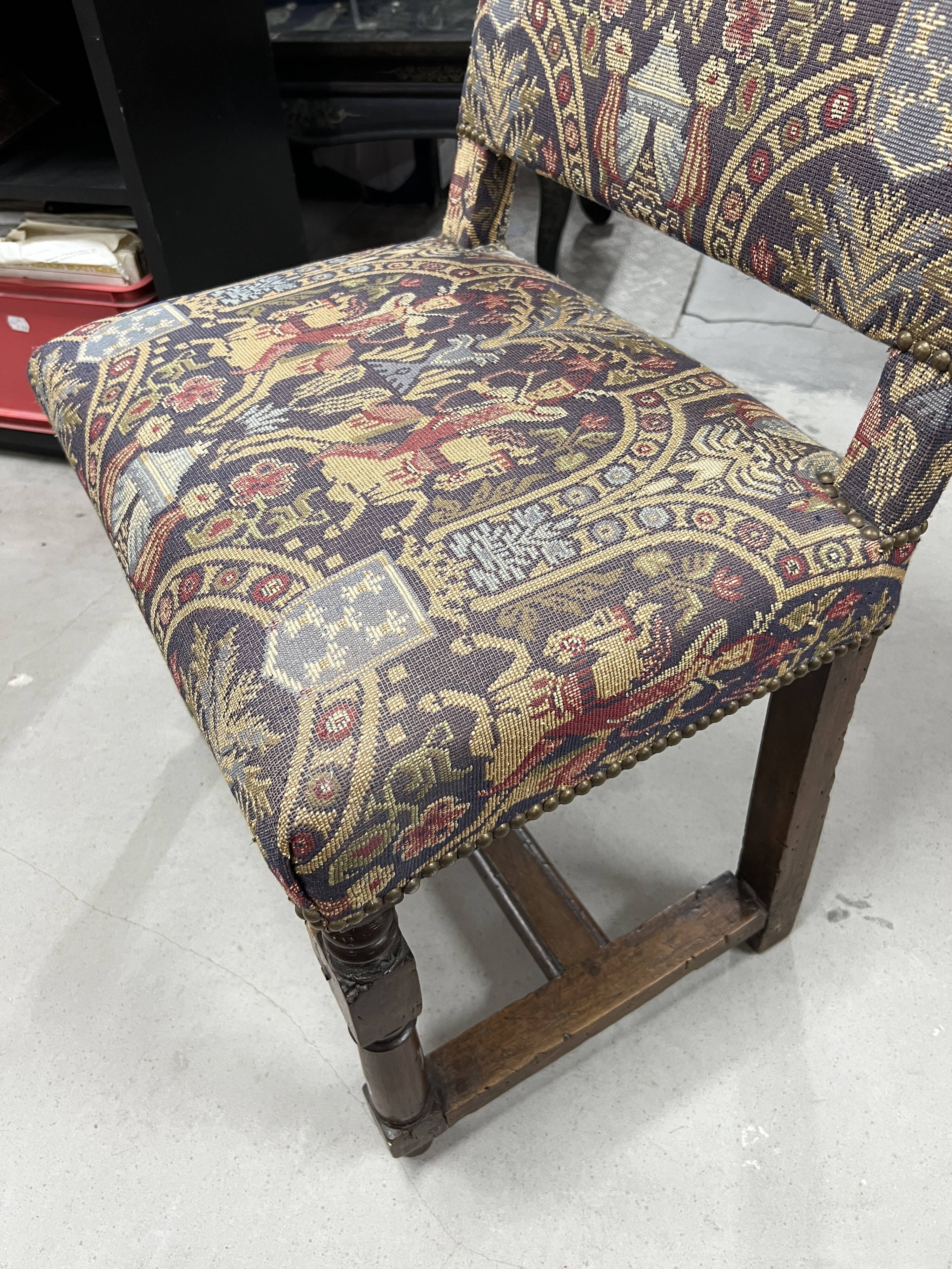 Antique Louis XIII style extra chair