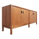 Vintage oak sidebaord Italy 1960s