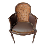 Louis XVI cane office chair