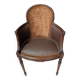Louis XVI cane office chair