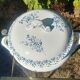 Large soup pot Terre de Fer de Luneville K &G model Paquerette late 19th