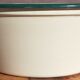 Enamelled sheet metal basin