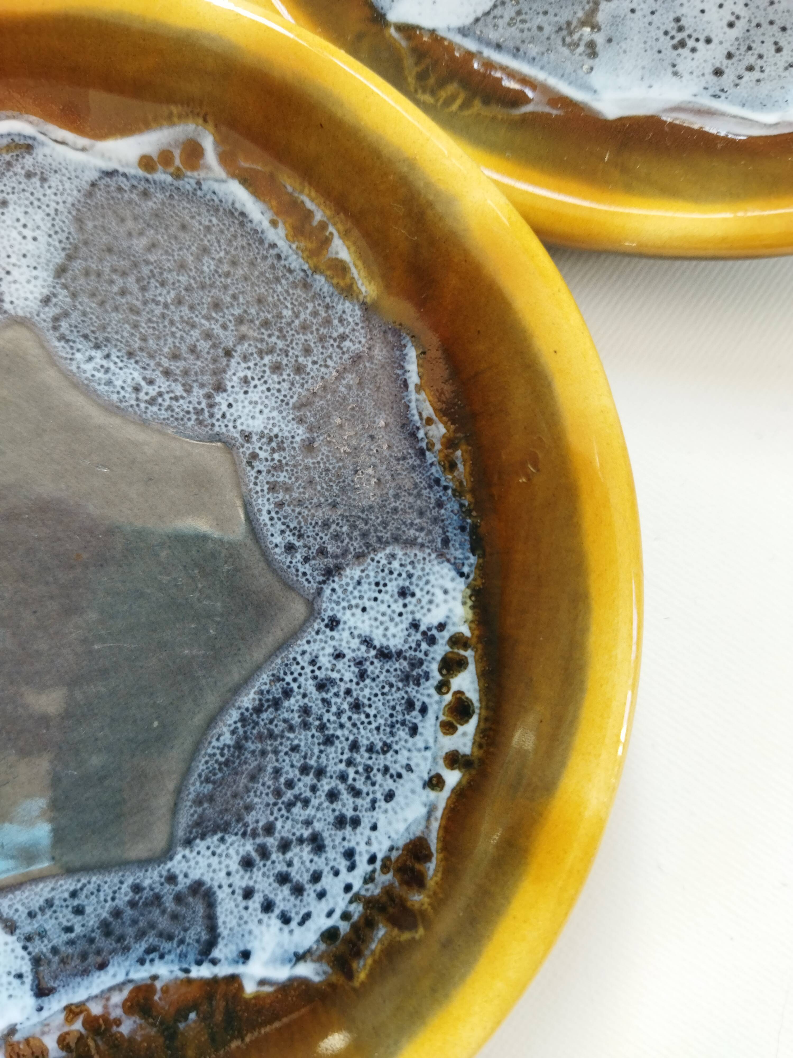 Six Vallauris plates