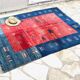 Thick gabbeh rug 100% wool - 144x195 cm