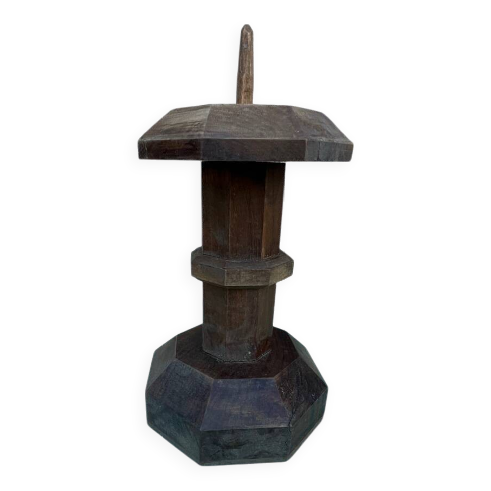 Brutalist candle holder