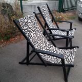 Pair of sunbaths
