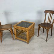 Rattan coffee table