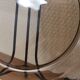 Set of 6 dessert plates vereco smoked brown 70's vintage