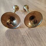 Brass candlesticks