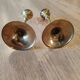 Brass candlesticks