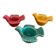 3 coquetiers émaillés