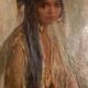 Orientalist portrait by Édouard Verschaffelt