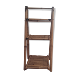 Bamboo ladder shelf