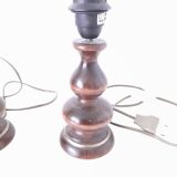 2 pieds de lampes de chevet